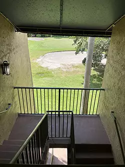 Third floor stairs